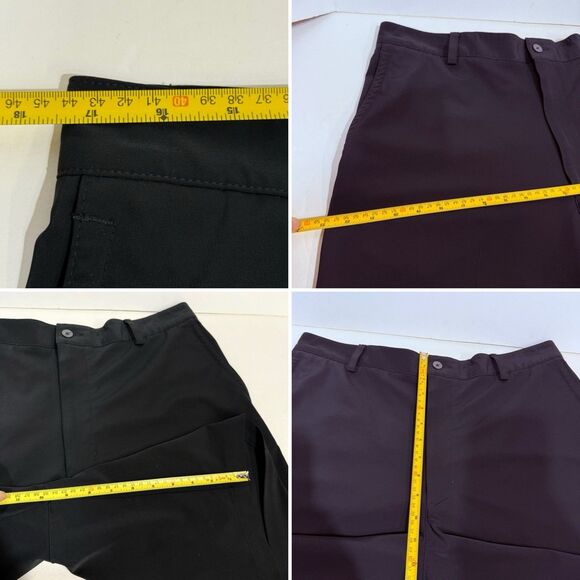 Nike Golf Dri Fit Chino Golf Shorts Men's Size 34 Performance Black - Picture 11 of 16